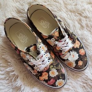 Abstract Floral Vans